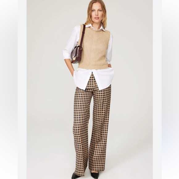 Polo Ralph Lauren Sleeveless Linen Knit Vest Top - Picture 2 of 5